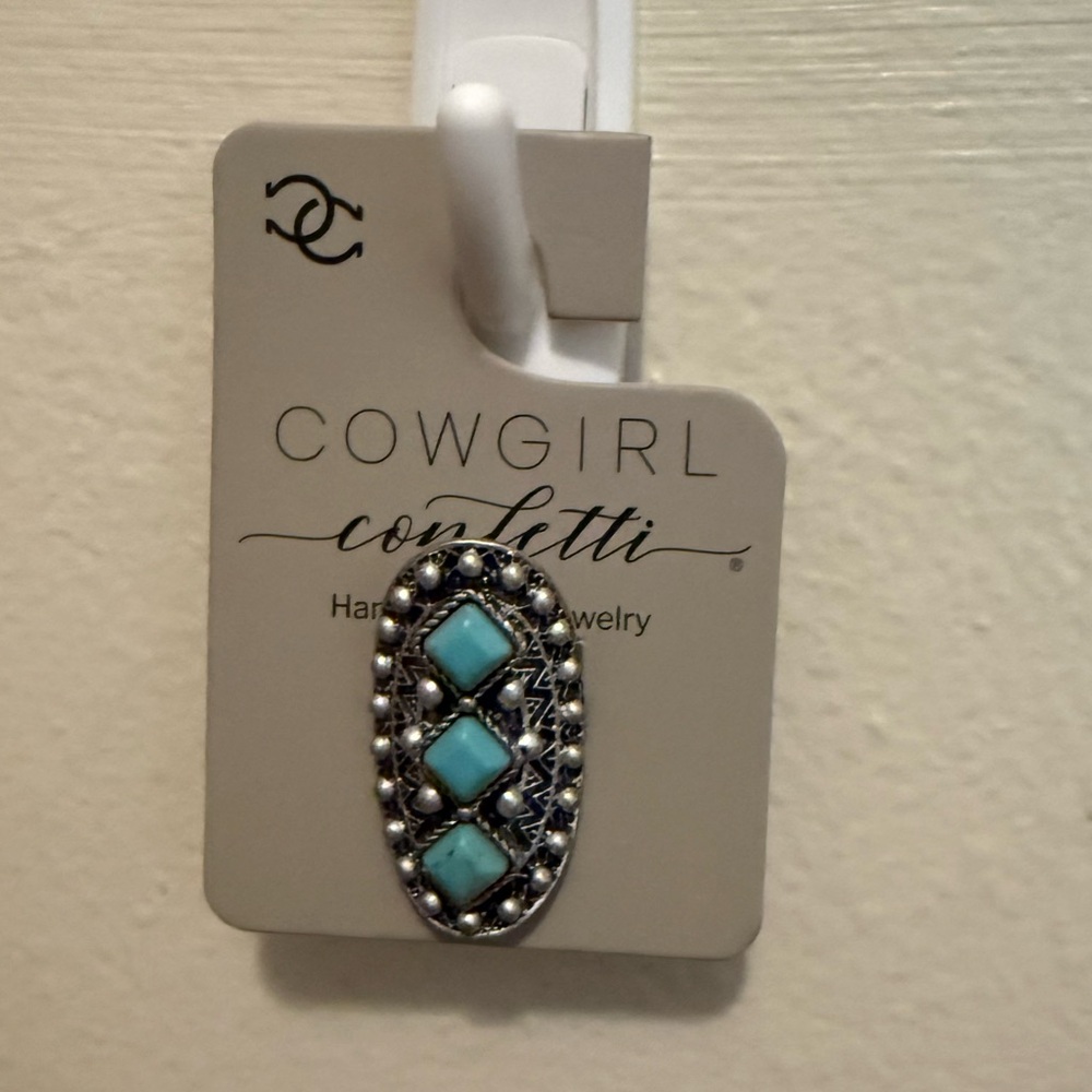 Cowgirl Confetti Steppin’ Stone Ring